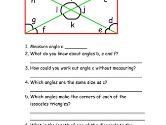 Properties of rectangles
