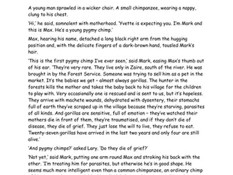 IGCSE English Language Paper Extended - The Gorilla Sanctuary May 2010