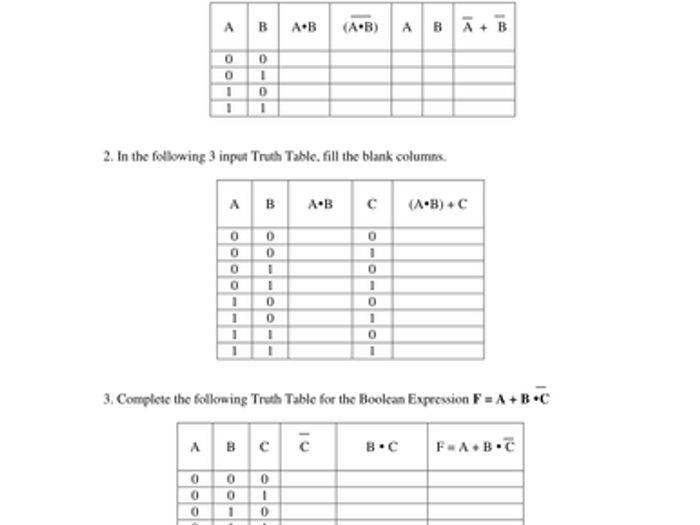 LOGIC GATES | Teaching Resources