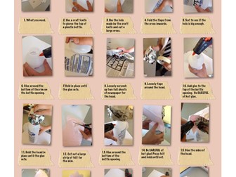 How to make a Puppet of Little Red Riding Hood