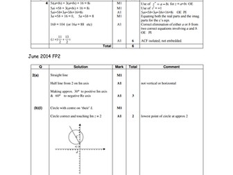 OCR FP1 Complex Number Practise