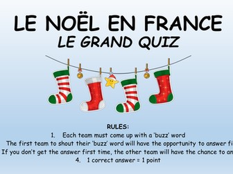 French Christmas Quiz