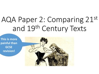 Corsets: AQA Paper 2 Part A: 19th and 21st Century Fiction.