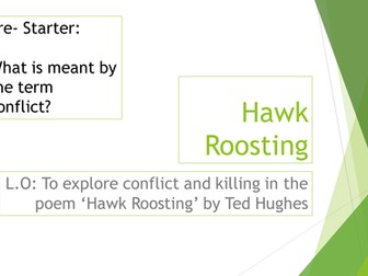 Hawk Roosting