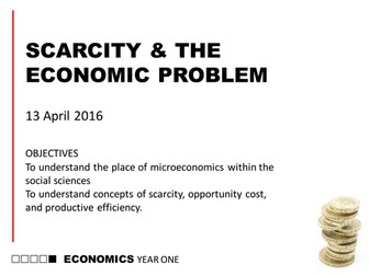 AQA AS-level Economics (new spec) Entire Year 1 Microeconomics Course in 20 Powerpoint Presentations
