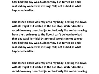 Narrative story planning