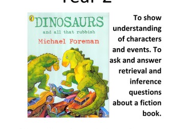 Guided Reading Year 2 Dinosaurs and all that Rubbish