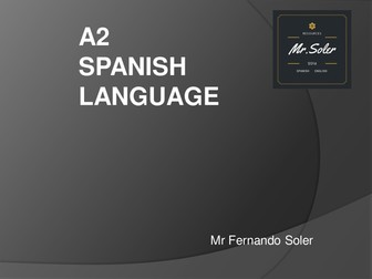 Spanish post-cast Environment (topic 1) 