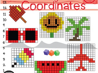 Colour by Coordinates: Summer Pack