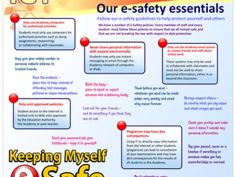 E-safety poster