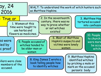Witch Hunt Matthew Hopkins