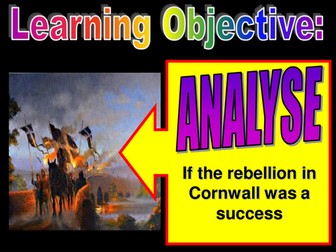Cornish Rebellion 1497