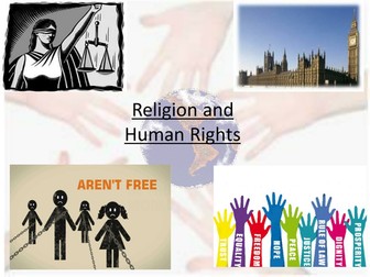 Revision Lesson and exam questions Religion and Work/Human Rights