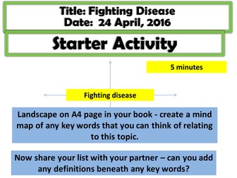 Pathogens and Fighting Disease