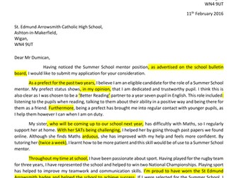 GCSE Letter Writing (Formal & Informal)