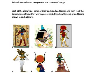 Gods and Goddesses of Ancient Egypt