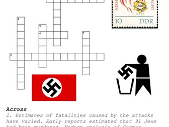 Kristallnacht Crossword 