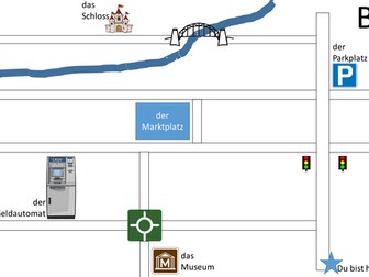 Directions: town map
