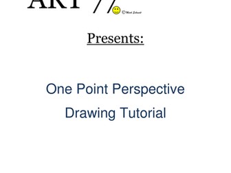 One Point Perspective Draw Along Step-by-Step How To