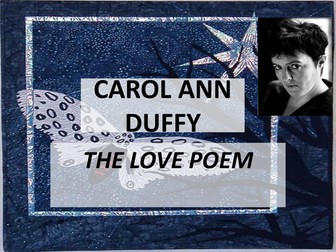 The Love Poem by Carol Ann Duffy