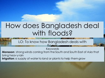 How does Bangladesh deal with floods