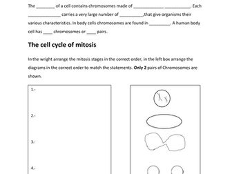 Mitosis, 2015 New AQA Biology 8461