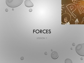 Introduction to forces 