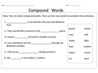 Compound words