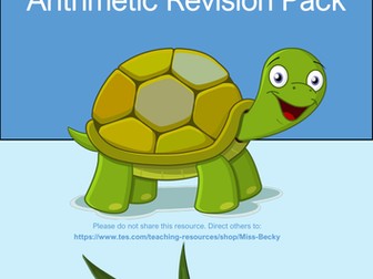 Year 6 Arithmetic Revision Pack - KS2 Maths SATs