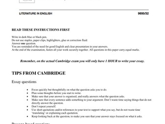 The Namesake  by Jhumpa Lahiri Cambridge Style Assessment