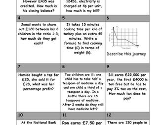Functional maths GCSE GYMS