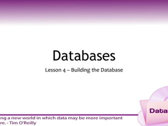 Computing/ICT Database Unit