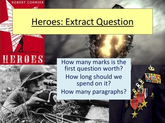 Heroes Revision - Extract Question & Analysis 