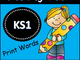 Handwriting Bundle (Printed Font) | Teaching Resources