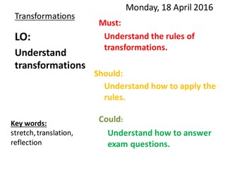 Transformation 