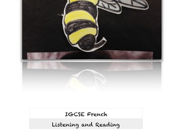 IGCSE French Comprehension rubrics list