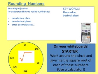 Rounding Decimal Numbers 