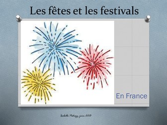 ppt les fêtes et les festivals, Encore Tricolore 1, unité 5