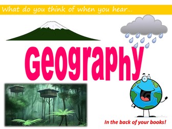Different types of Geography - Physical, Human, Environmental - KS3