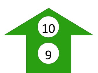  Progress arrow wall display 