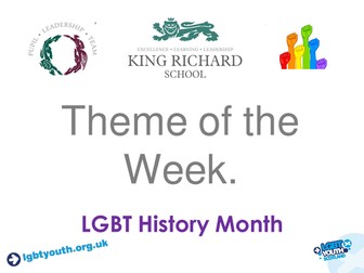 Complete LGBT Assembly- Interactive 