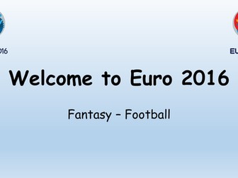 Euro 2016 Fantasy Football
