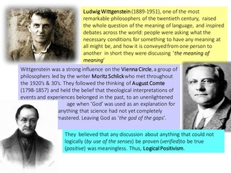 OCR A2 Philosophy of Religion- Religious Language, The Vienna Circle and the Verification Principle 