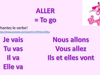 Song for the verb aller