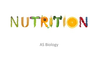 AS Biology nutrition KS5