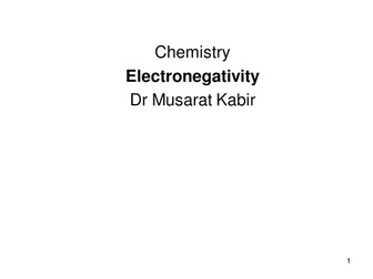 Chemistry Electronegativity KS5