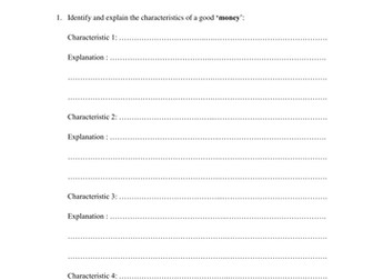 Economics - Section 3: Revision Pack