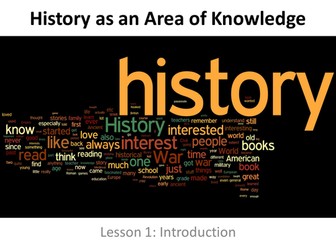 Theory of Knowledge IB Introduction to History as an Area of Knowledge 