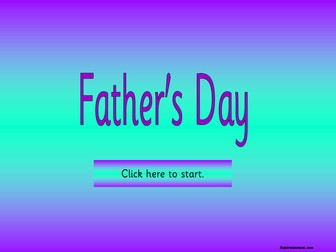 Father's Day Topic Pack