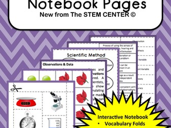 Scientific Method Interactive Notebook